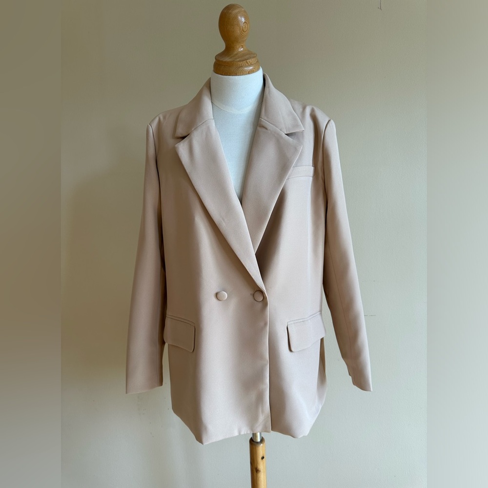 Misguided Double Beasted Tailored Blazer